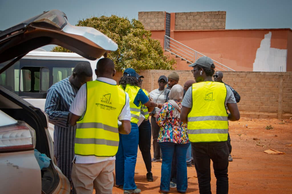 Visite de terrain organisée par Nabilla Holding