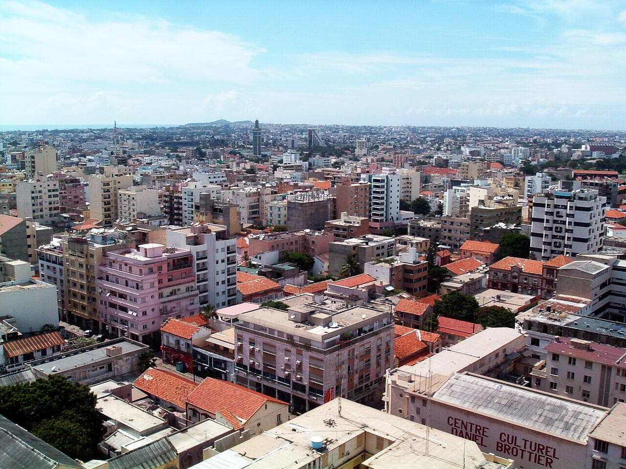 Panorama de la ville de Dakar